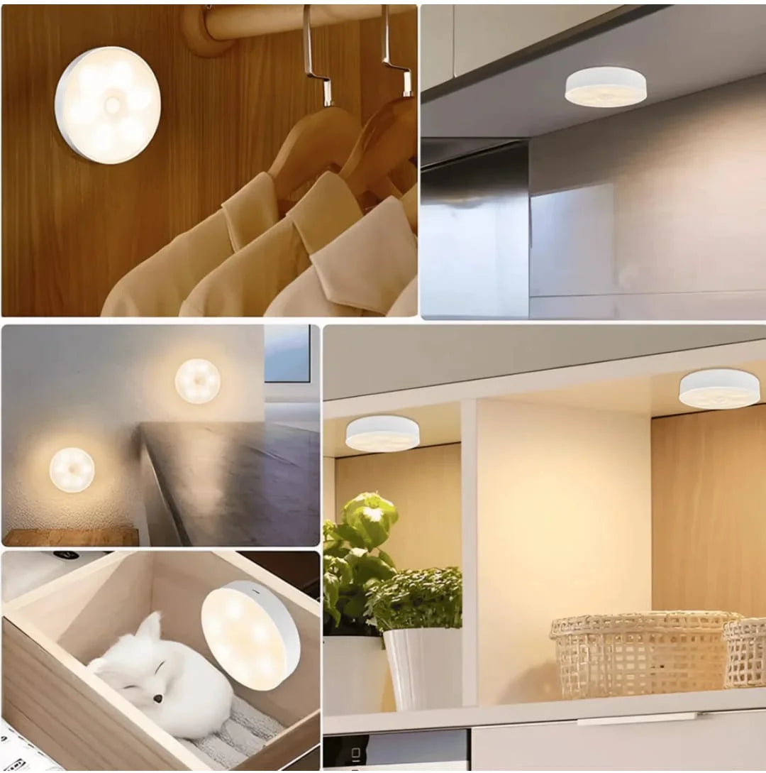 Lámpara LED recargable con sensor de movimiento